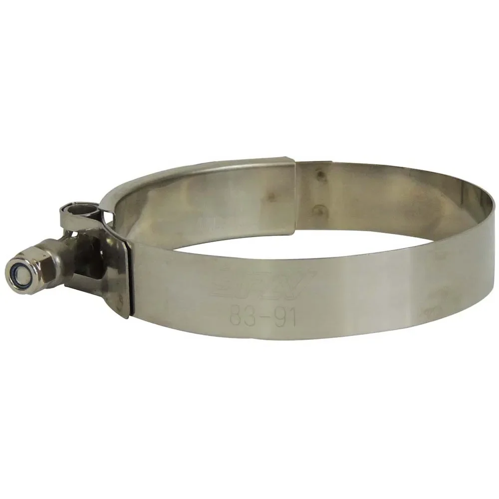 T-Bolt Hose Clamp 3" (3,267" to 3,582") Stainless Steel - 2 units - Image 2