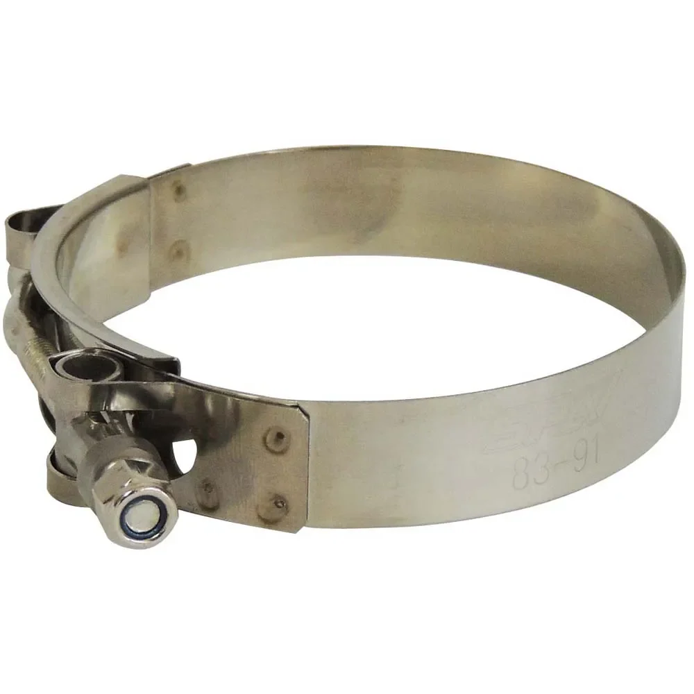T-Bolt Hose Clamp 3" (3,267" to 3,582") Stainless Steel - 2 units - Image 3