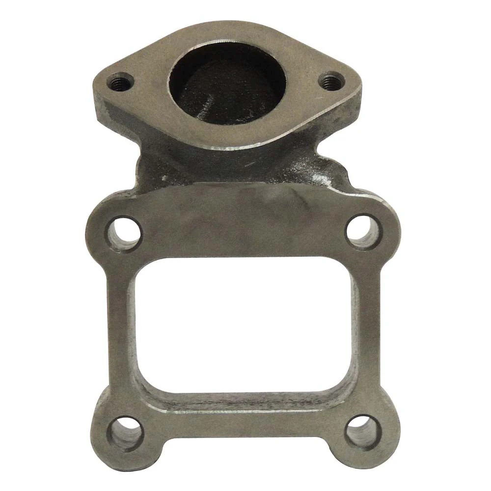 T4 Manifold 2 bolt type Wastegate Adapter 45 degree flange - Image 2