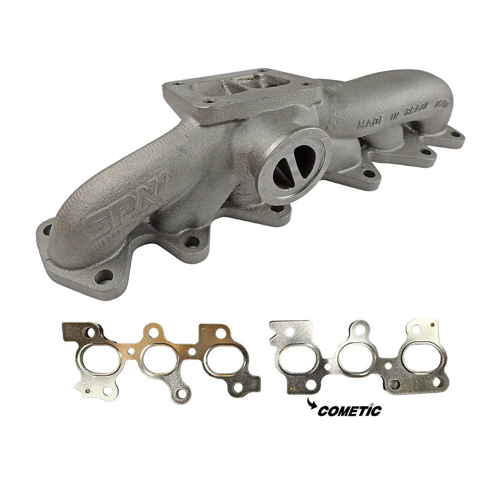 Toyota 2JZ-GTE T4 High Performance Turbo Exhaust Manifold - V band +  COMETIC MLS EXHAUST MANIFOLD GASKET