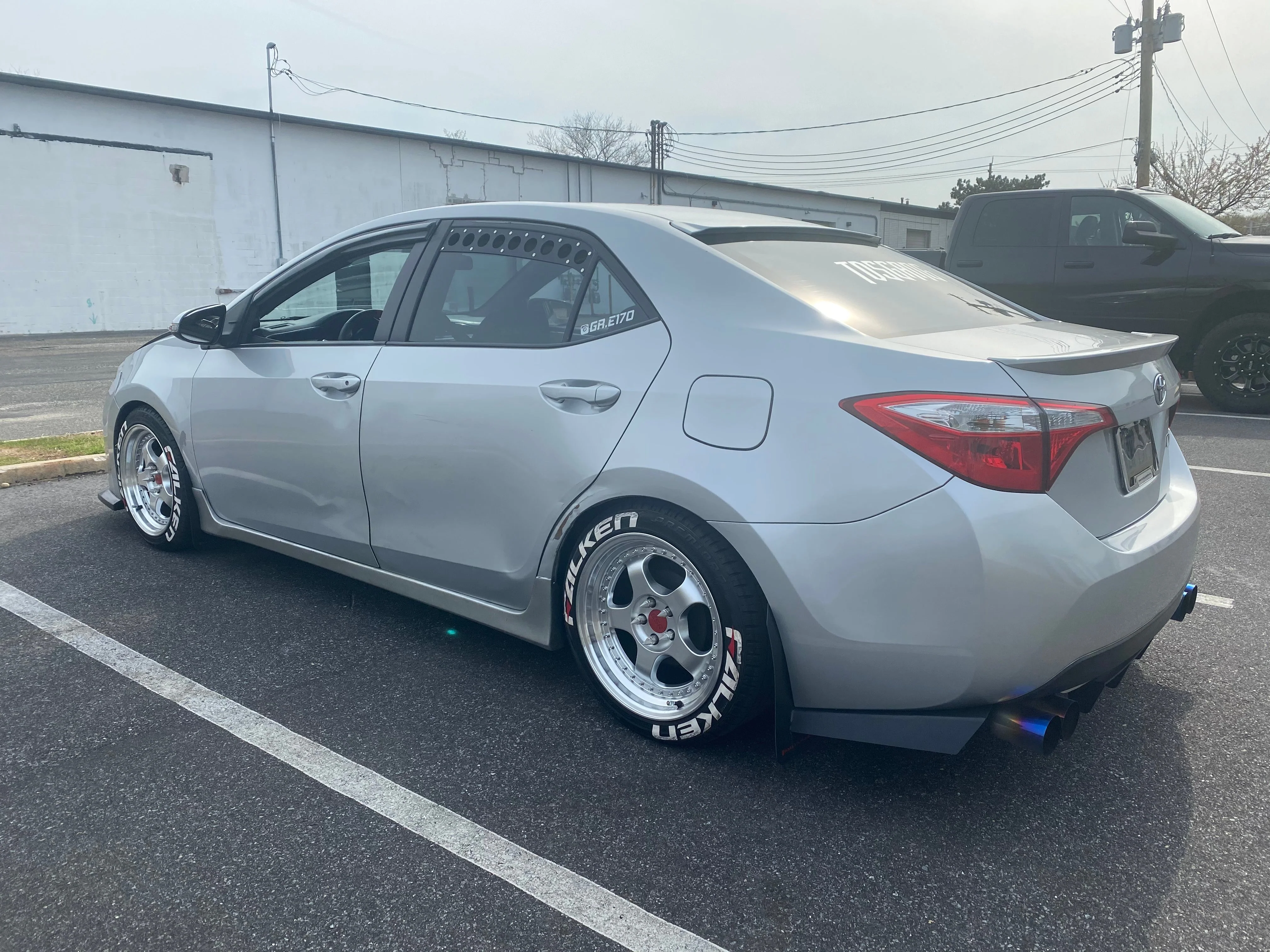 Toyota Corolla Rear Window Vents (11th Gen) - Image 3