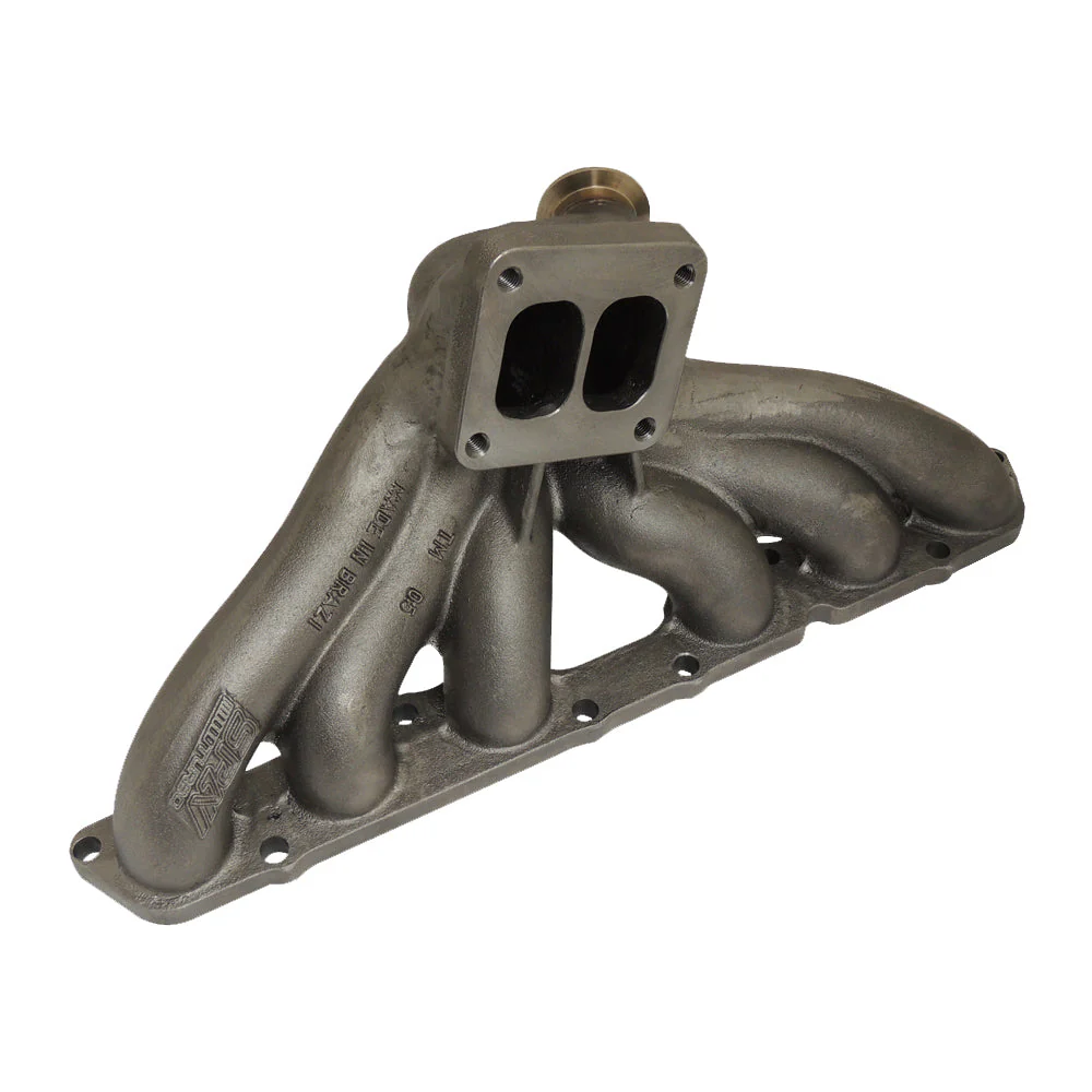 Toyota Supra Soarer Lexus IS300 GS 2JZ-GE T4 Twin Scroll Flow Top Mount Turbo Manifold - 44mm Vband Wastegate Flange - PRE-SALE