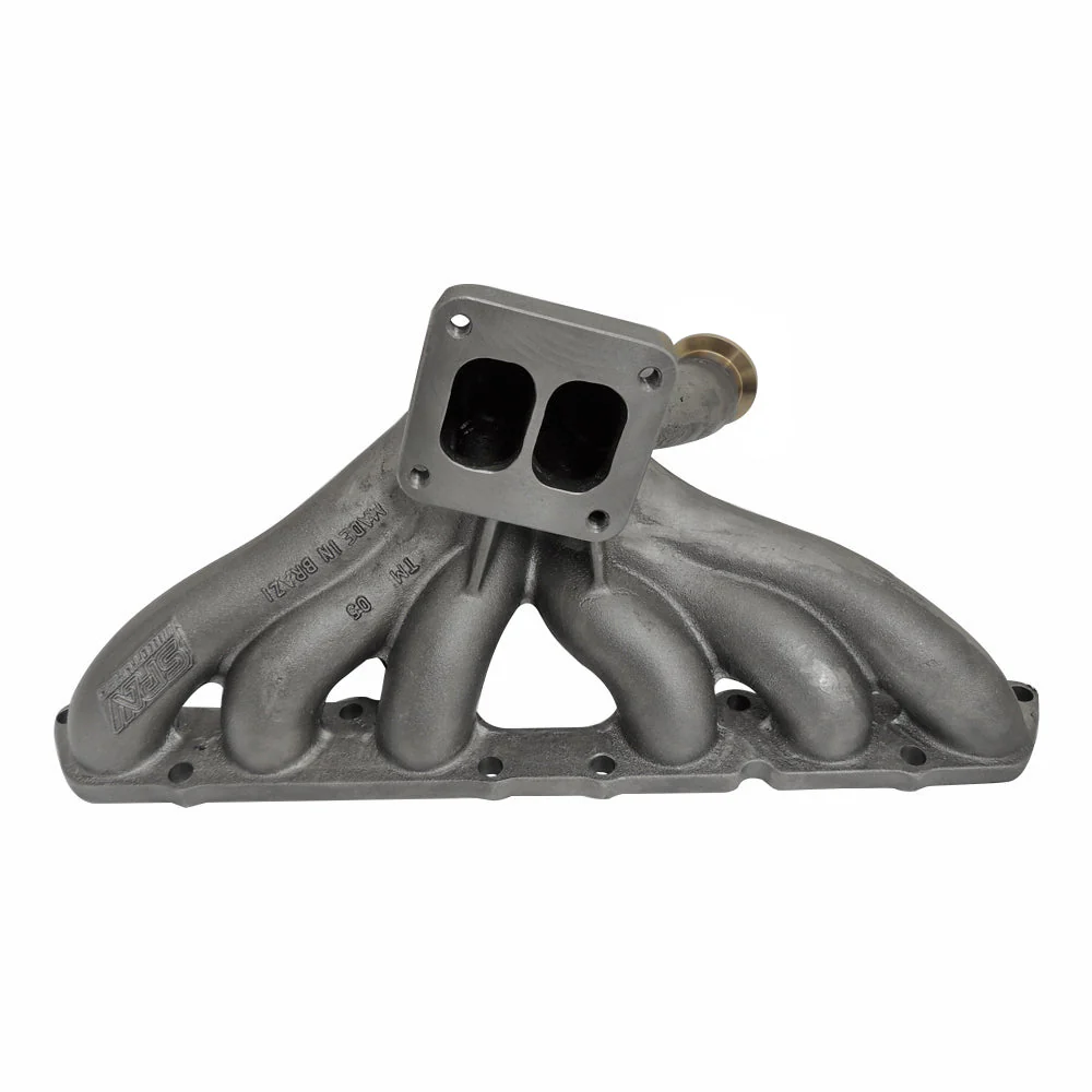 Toyota Supra Soarer Lexus IS300 GS 2JZ-GE T4 Twin Scroll Flow Top Mount Turbo Manifold - 44mm Vband Wastegate Flange - PRE-SALE - Image 4