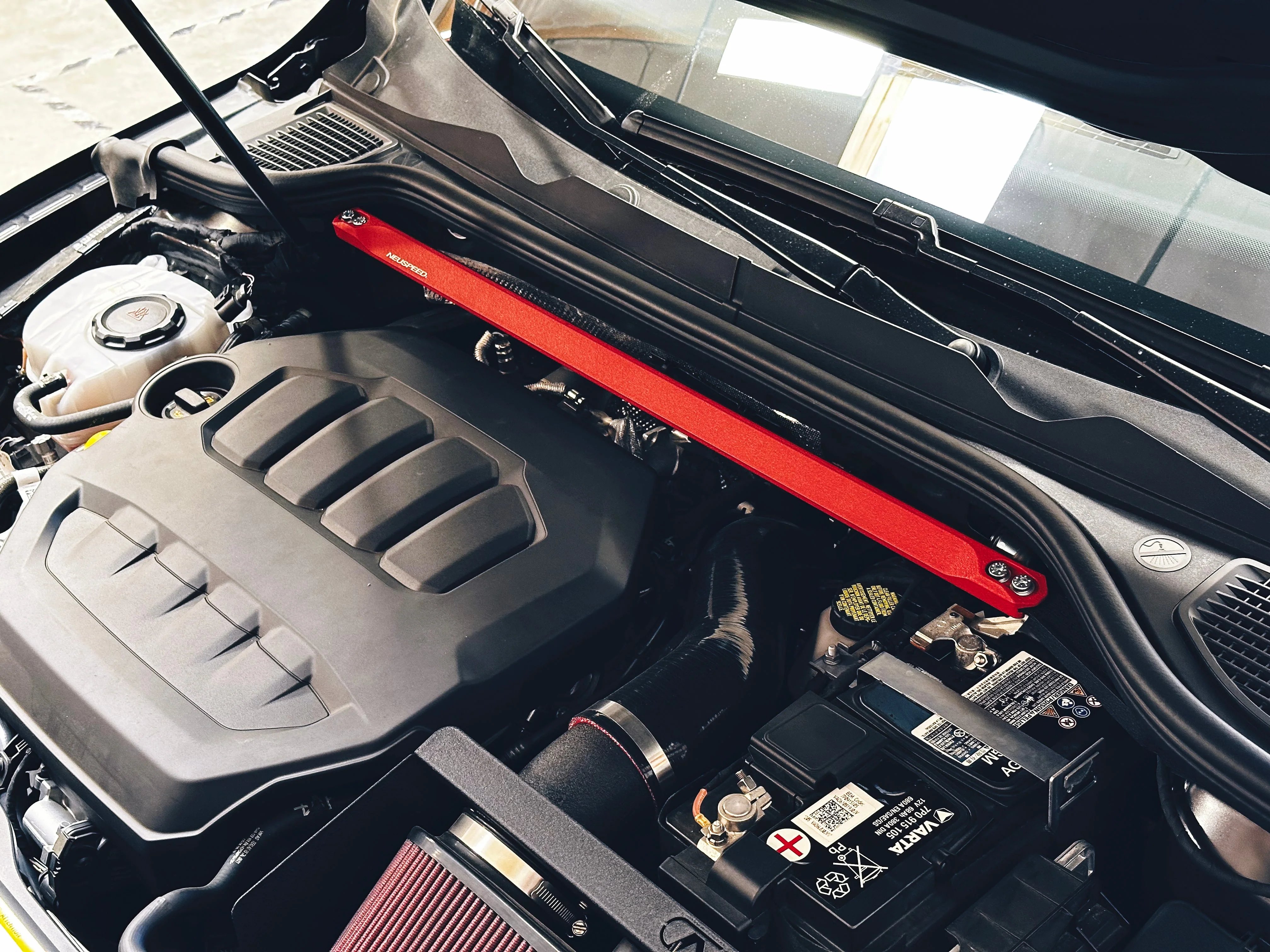NEUSPEED Upper Strut Tie-Bar | Front • MQB/MQBe Golf/GTI/R Mk7/Mk8 - Image 7