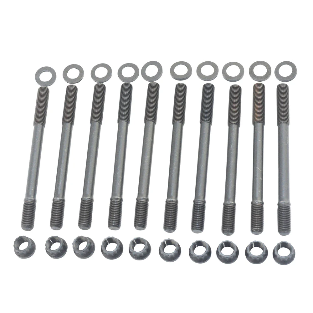VW 8V 266 NA or turbocharged engines Hydraulic tappets performance camshaft + High Compression Head Gasket - 0.9mm + 118mm head stud set - Image 11