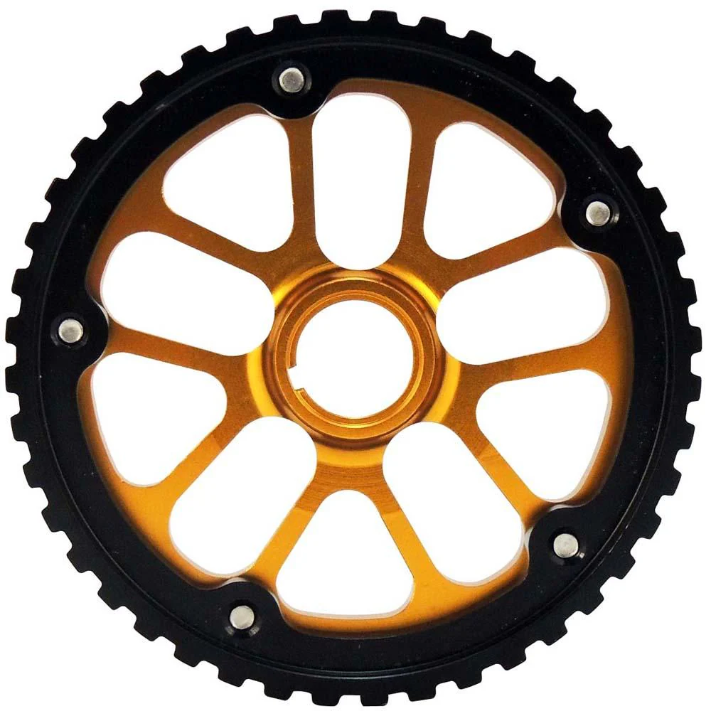 VW 8V 276 N/A hydraulic tappets performance camshaft + M Series pair of pulleys - Black/Gold - Image 5