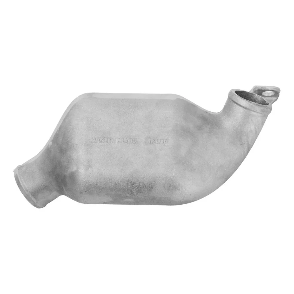 VW/Audi 1.8T 20V Turbo high flow pancake (lower intercooler pipe upgrade) Cast aluminum - Image 6