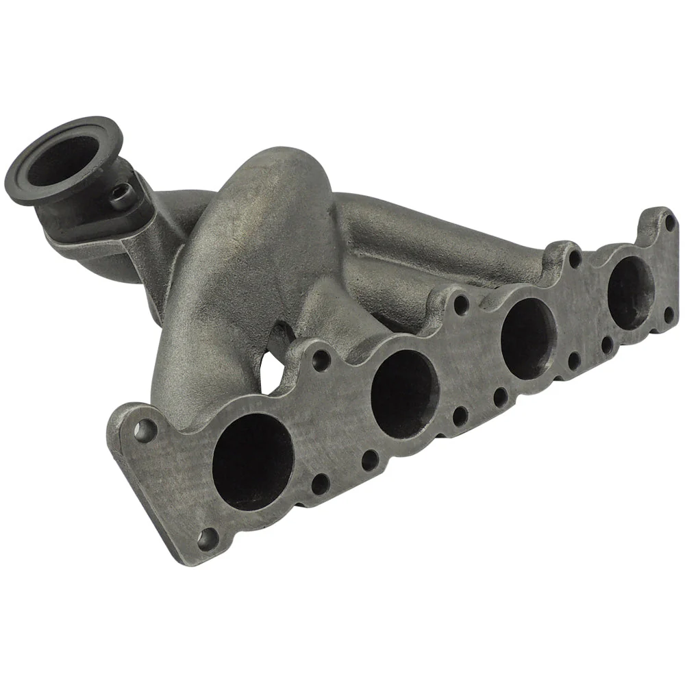 VW B5 T3 top mount turbo twin scroll manifold wastegate V-Band - Image 5