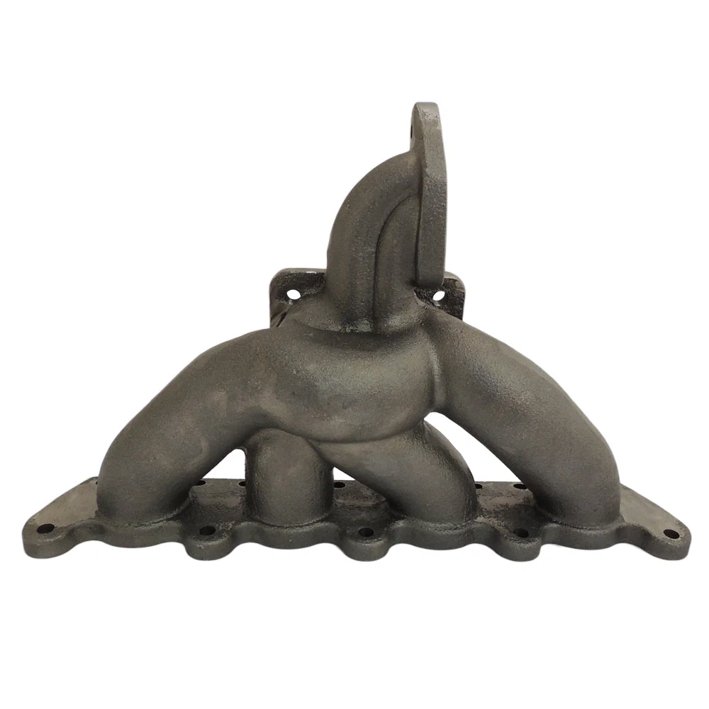 VW MKIV GTI T3 Twin Scroll Top Mount Flange Turbocharger Exhaust Manifold + Cast Aluminum Intake Manifold - Image 9