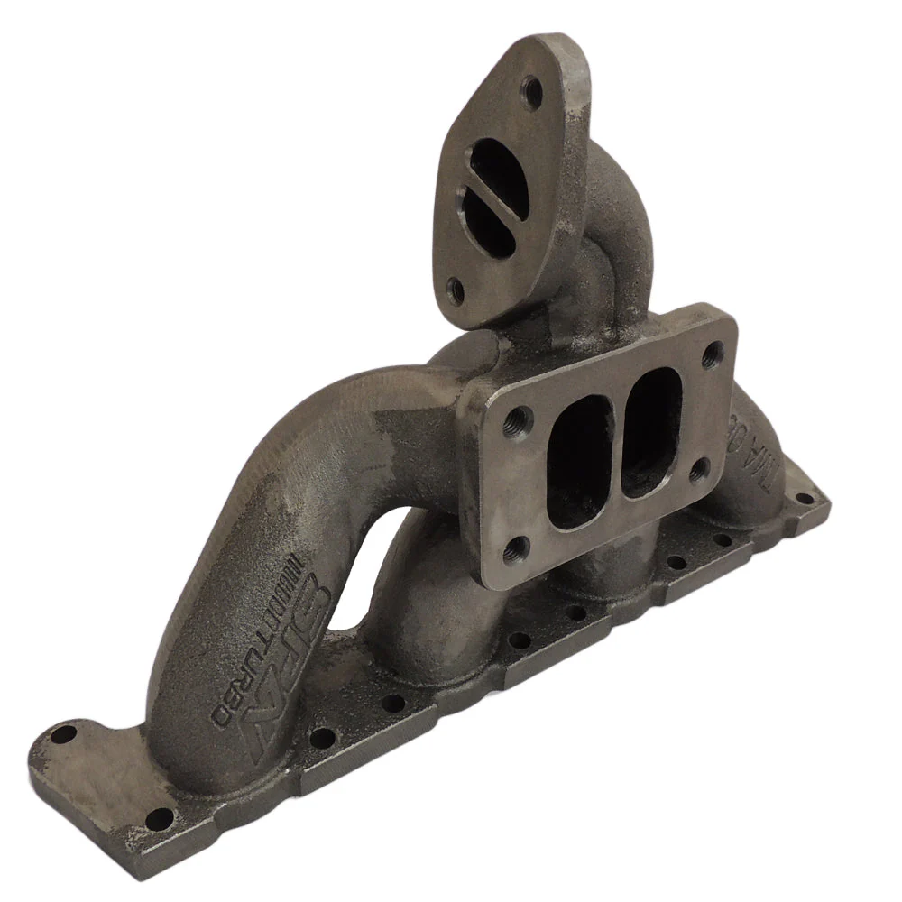 VW MKIV GTI T3 Twin Scroll Top Mount Flange Turbocharger Exhaust Manifold + Cast Aluminum Intake Manifold + 252 / 260 High Performance Camshaft set - Image 12