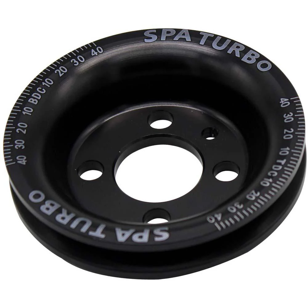 VW syncro Audi 80 90 100 4000 rabbit 1.8 8v underdrive Pulley - BLACK - Image 5