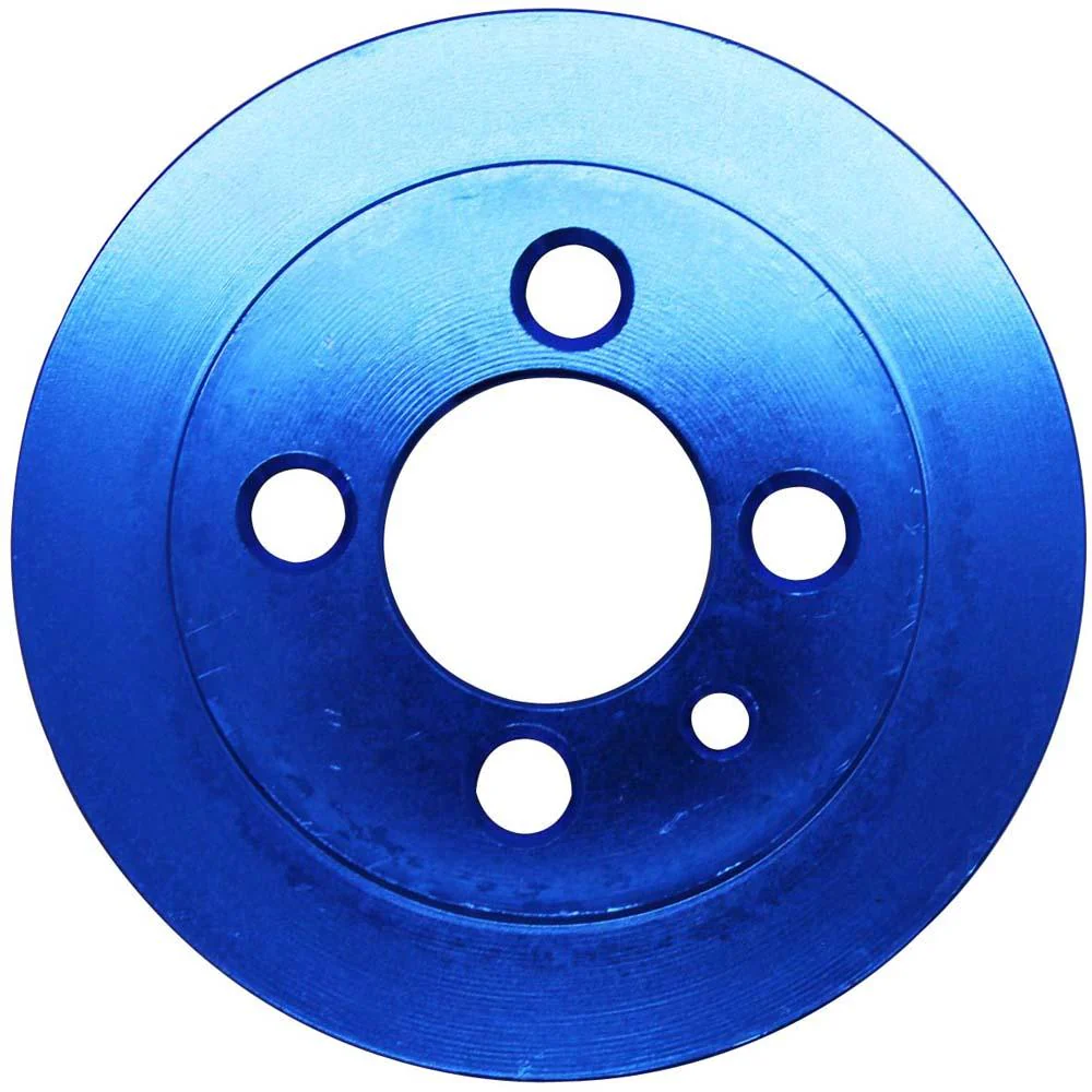 VW syncro Audi 80 90 100 4000 rabbit 1.8 8v underdrive Pulley - BLUE - Image 3